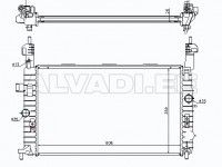 Opel Meriva (A) 2003-2010 РАДИАТОР ОХЛАЖДЕНИЯ РАДИАТОР ОХЛАЖДЕНИЯ для OPEL MERIVA Качество: Q...