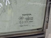 Toyota Corolla Verso 2004-2010 Стекло двери, левый (передний) (треугольник)