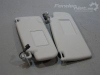 Volkswagen Golf 6 Солнцезащитный щиток (правый + левый) Запчасть код: 1K0857551N 
Тип кузова: 5-ust luu...