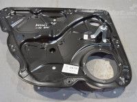 Volkswagen Passat 2005-2010 Механизм стеклоподъемника, левый задний (man.)(универс.) Запчасть код: 3C4839755J