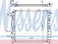 Renault Clio 1990-1998 РАДИАТОР ОХЛАЖДЕНИЯ РАДИАТОР ОХЛАЖДЕНИЯ для RENAULT CLIO I (B57/C57...