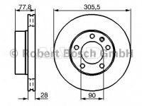 Nissan Interstar 2002-2010 ТОРМОЗНОЙ ДИСК ТОРМОЗНОЙ ДИСК для NISSAN INTERSTAR (X70) Тип т...