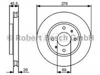 Mitsubishi Galant 1996-2003 ТОРМОЗНОЙ ДИСК ТОРМОЗНОЙ ДИСК для MITSUBISHI GALANT (EA0) Mode...