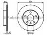 Opel Meriva (A) 2003-2010 ТОРМОЗНОЙ ДИСК ТОРМОЗНОЙ ДИСК для OPEL MERIVA Местоположение: ...