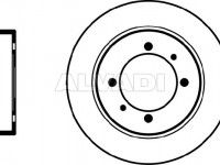 Mitsubishi Carisma 1995-2004 ТОРМОЗНОЙ ДИСК ТОРМОЗНОЙ ДИСК для MITSUBISHI CARISMA (DA0) Мес...