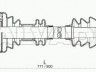 Citroen Jumper 1993-2006 ПОЛУОСЬ ПОЛУОСЬ для CITROEN JUMPER (230) Тип коробки пе...