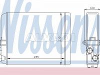 Volvo S60 2000-2009 РАДИАТОР ОБОГРЕВА САЛОНА РАДИАТОР ОБОГРЕВА САЛОНА для VOLVO S60 (RS) Мощ...