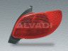 Peugeot 206 1998-2012 ФОНАРЬ ЗАДНИЙ ФОНАРЬ ЗАДНИЙ для PEUGEOT 206 (2_) Стандарт опт...