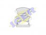 Toyota Corolla 2002-2007 ТОРМОЗНЫЕ КОЛОДКИ ТОРМОЗНЫЕ КОЛОДКИ для TOYOTA COROLLA (E12) SDN/...