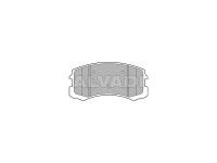 Mitsubishi Lancer 2003-2008 ТОРМОЗНЫЕ КОЛОДКИ ТОРМОЗНЫЕ КОЛОДКИ для MITSUBISHI LANCER (CS) We...