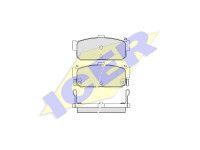 Nissan Primera 1990-1998 ТОРМОЗНЫЕ КОЛОДКИ ТОРМОЗНЫЕ КОЛОДКИ для NISSAN PRIMERA (P10) Axle...