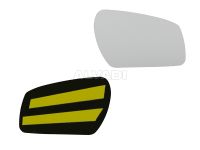 Ford Fiesta 2002-2008 СТЕКЛО ВНЕШНЕГО ЗЕРКАЛА СТЕКЛО ВНЕШНЕГО ЗЕРКАЛА для FORD FIESTA (JHS) С...