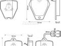 Audi A8 (D2) 1994-2002 ТОРМОЗНЫЕ КОЛОДКИ ТОРМОЗНЫЕ КОЛОДКИ для AUDI A8 (D2) Составные ча...
