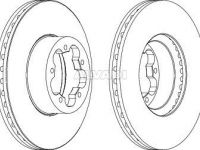 Ford Transit / Tourneo 2006-2014 ТОРМОЗНОЙ ДИСК ТОРМОЗНОЙ ДИСК для FORD TRANSIT (V347/8) Тип то...