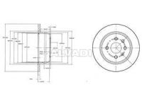 Opel Astra (F) 1991-2002 ТОРМОЗНОЙ ДИСК ТОРМОЗНОЙ ДИСК для OPEL ASTRA F Местоположение:...