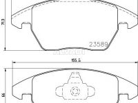 Peugeot 207 2006-2014 ТОРМОЗНЫЕ КОЛОДКИ ТОРМОЗНЫЕ КОЛОДКИ для PEUGEOT 207 (W_) Составны...