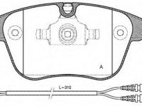 Peugeot 407 2003-2010 ТОРМОЗНЫЕ КОЛОДКИ ТОРМОЗНЫЕ КОЛОДКИ для PEUGEOT 407 BERLINE/BREAK...