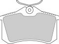 Audi A2 (8Z) 2000-2005 ТОРМОЗНЫЕ КОЛОДКИ ТОРМОЗНЫЕ КОЛОДКИ для AUDI A2 (8Z), 2023-01-20 ...