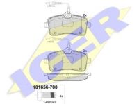 Peugeot 407 2003-2010 ТОРМОЗНЫЕ КОЛОДКИ ТОРМОЗНЫЕ КОЛОДКИ для PEUGEOT 407 BERLINE/BREAK...