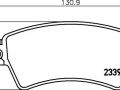 Peugeot 206 1998-2012 ТОРМОЗНЫЕ КОЛОДКИ ТОРМОЗНЫЕ КОЛОДКИ для PEUGEOT 206 (2_) Место ус...