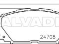 Toyota Yaris 2005-2011 ТОРМОЗНЫЕ КОЛОДКИ ТОРМОЗНЫЕ КОЛОДКИ для TOYOTA YARIS (XP9) HB Мес...