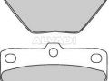 Toyota Celica 1999-2005 ТОРМОЗНЫЕ КОЛОДКИ ТОРМОЗНЫЕ КОЛОДКИ для TOYOTA CELICA (T23) Brake...