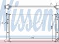 Volkswagen Golf 3 1991-2002 РАДИАТОР ОХЛАЖДЕНИЯ РАДИАТОР ОХЛАЖДЕНИЯ для VW GOLF III (1H) (HB + ...