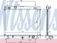 Toyota Yaris 2005-2011 РАДИАТОР ОХЛАЖДЕНИЯ РАДИАТОР ОХЛАЖДЕНИЯ для TOYOTA YARIS (XP9) HB В...