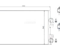 Renault Kangoo 1998-2008 радиатор кондиционера РАДИАТОР КОНДИЦИОНЕРА для RENAULT KANGOO (KC/FC...