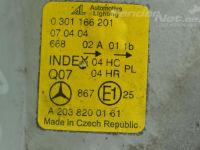 Mercedes-Benz C (W203) Фара, левый Запчасть код: A2038200161
Тип кузова: Universaal
