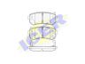 Hyundai Accent 2005-2012 ТОРМОЗНЫЕ КОЛОДКИ ТОРМОЗНЫЕ КОЛОДКИ для HYUNDAI ACCENT (MC), 2023...