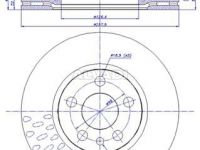 Peugeot 806 1994-2002 ТОРМОЗНОЙ ДИСК ТОРМОЗНОЙ ДИСК для PEUGEOT 806 (221/224/222/A/B...