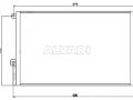 Jeep Cherokee (XJ) 1984-2001 радиатор кондиционера РАДИАТОР КОНДИЦИОНЕРА для JEEP CHEROKEE (XJ), A...