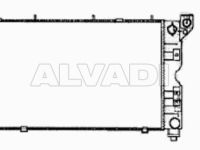 Dodge Caravan 1996-2000 РАДИАТОР ОХЛАЖДЕНИЯ РАДИАТОР ОХЛАЖДЕНИЯ для DODGE CARAVAN (GS/NS) К...