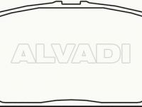 Toyota Hiace (XH10) 1995-2012 ТОРМОЗНЫЕ КОЛОДКИ ТОРМОЗНЫЕ КОЛОДКИ для TOYOTA HI-ACE (GRANVIA) М...